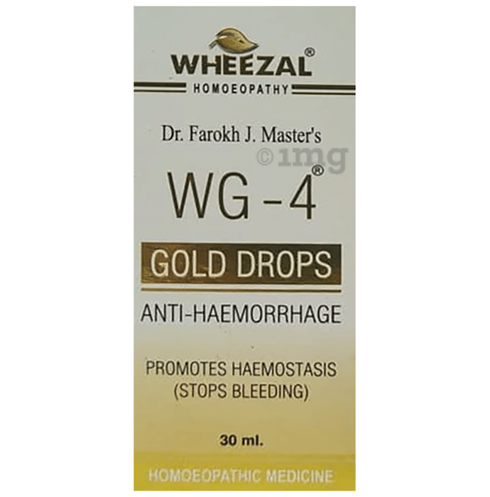 Wheezal WG4 Anti-Haemorrhage Gold Drop