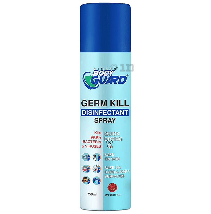 Nimson Body Guard Germ Kill Disinfectant Spray (250ml Each)