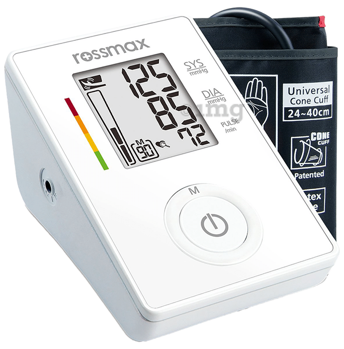 Rossmax CH155f Digital Upper Arm Blood Pressure Monitor White