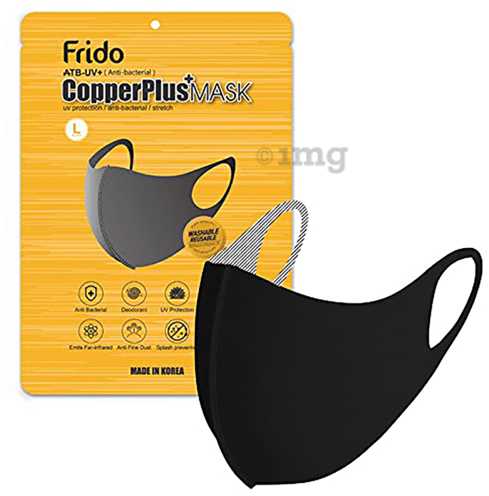 Frido Copper Plus+ Black Mask without Valve