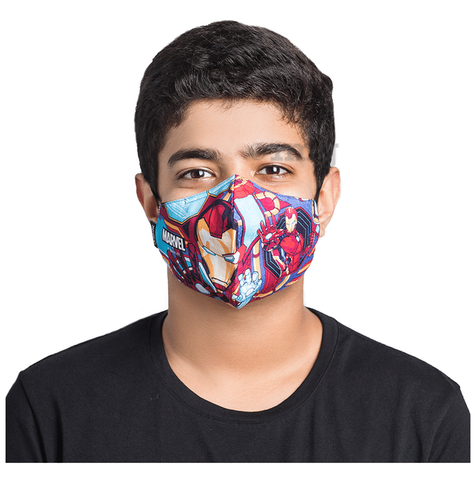 Airific Marvel Ironman Grid Face Mask Medium