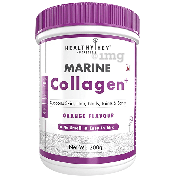 HealthyHey Marine Collagen Orange Flavour