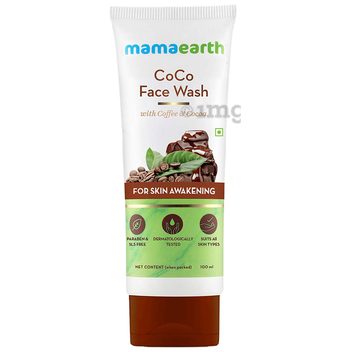 Mamaearth Coco Face Wash for Healthy Skin | Paraben & SLS-Free | Face Care Product for All Skin Types