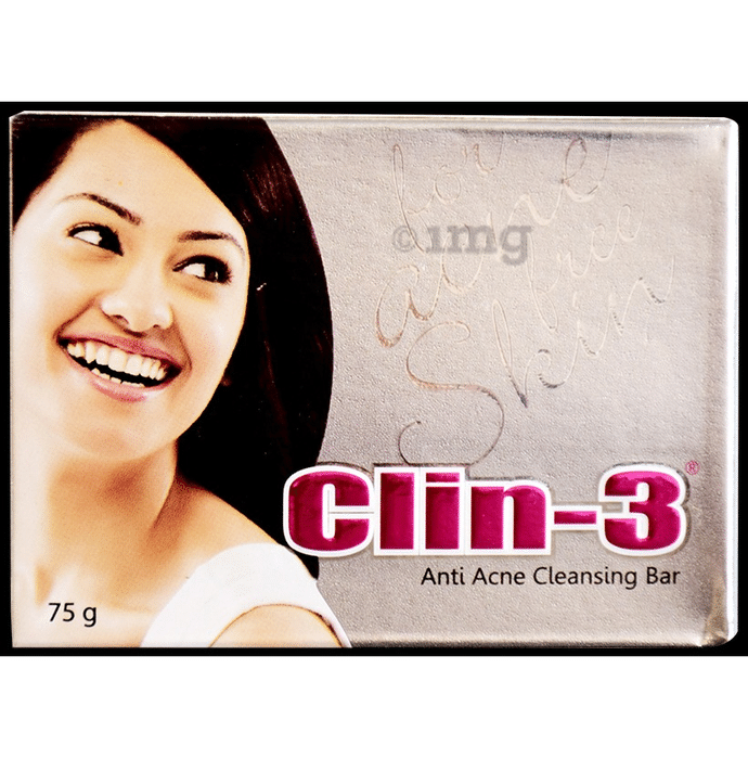Clin 3 Anti-Acne Cleansing Bar