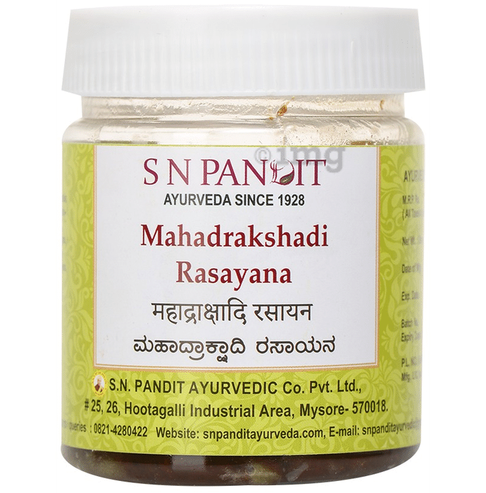 S N Pandit Ayurveda Mahadrakshadi Rasayana