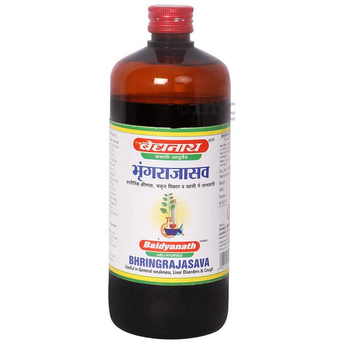 Baidyanath (Jhansi) Bhringrajasava | Helps Relieve Weakness, Liver Ailments & Cough