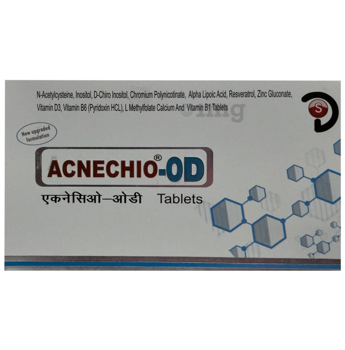 New Upgraded Formulation Acnechio-OD Tablet