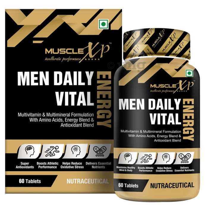 MuscleXP Men Daily Vital Energy Tablet