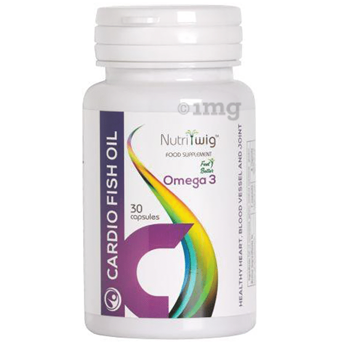 Nutritwig Omega 3 Cardio Fish Oil Capsule