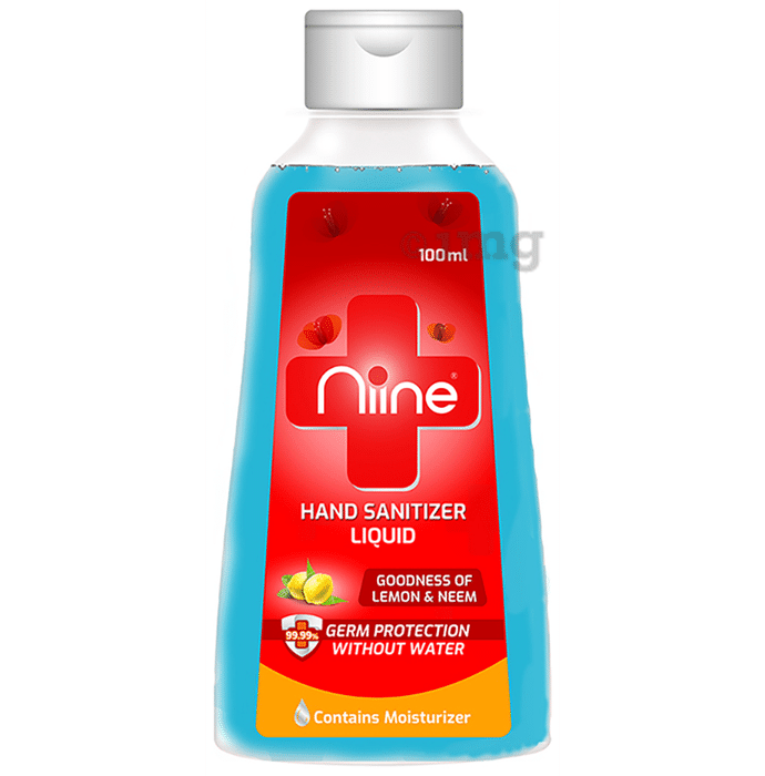 Niine Lemon & Neem Hand Sanitizer Liquid