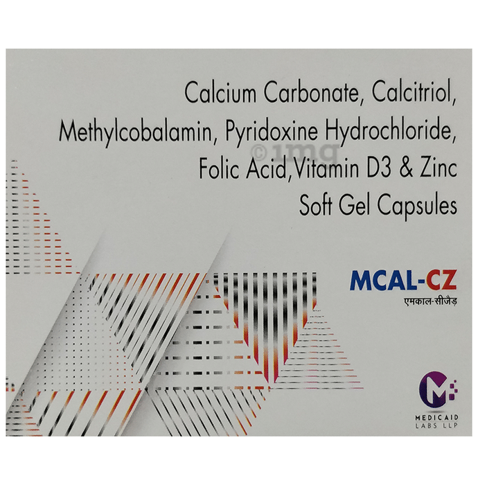 Mcal-CZ Soft Gel Capsule