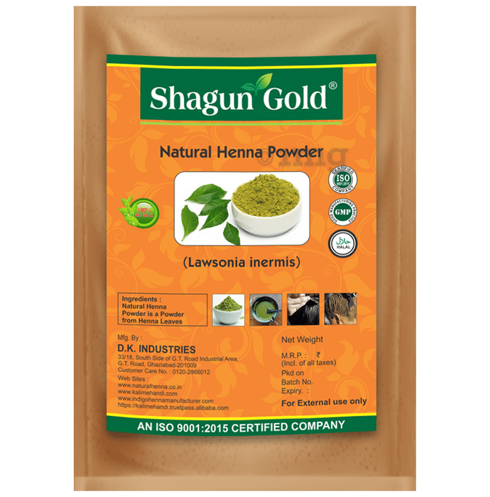 Shagun Gold Natural Henna Powder