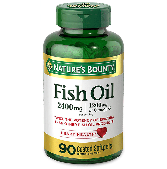 Nature's Bounty Fish Oil 2400 mg Softgel