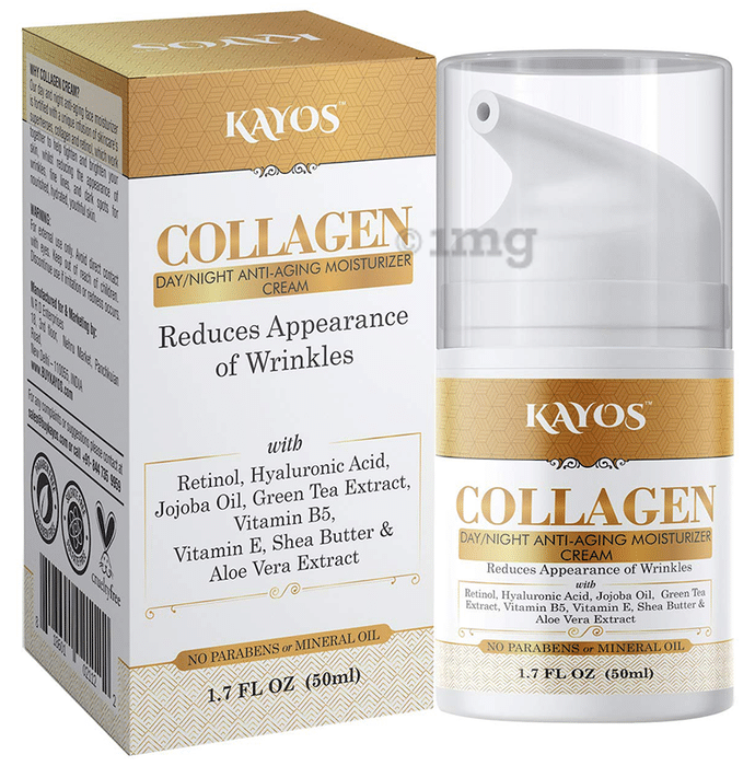 Kayos Collagen Day/Night Anti-Aging Moisturizer Cream