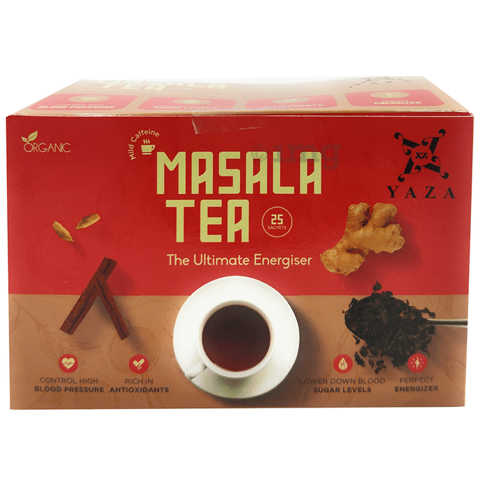 Yaza Masala Organic Tea Sachet (2gm Each)