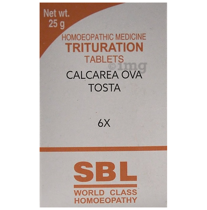 SBL Calcarea Ova Tosta Trituration Tablet 6X
