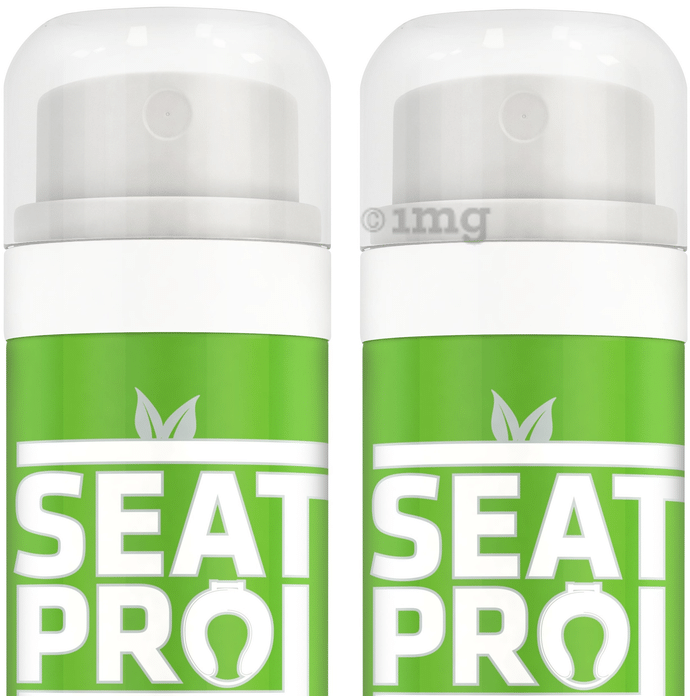 Seat Pro Toilet Seat Sanitizer Spray (75ml Each) Classic Fresh