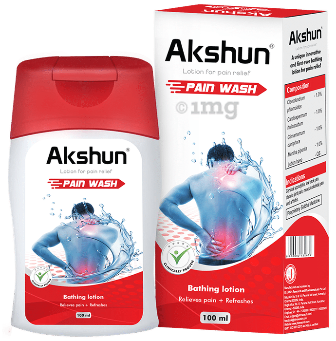 Akshun Pain Wash Lotion