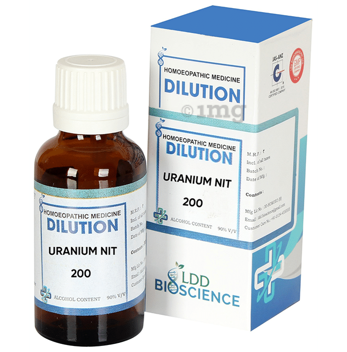 LDD Bioscience Uranium Nit Dilution 200
