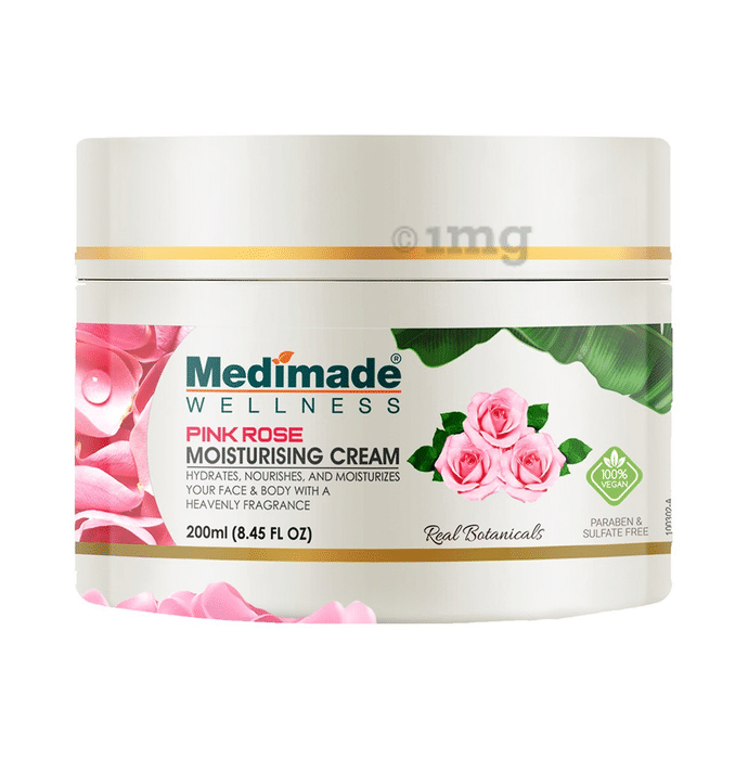 Medimade Wellness Pink Rose Moisturising Cream