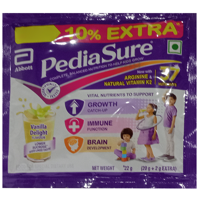 PediaSure Kids Nutrition Drink with Arginine & Natural Vitamin K2 Powder Vanilla Delight