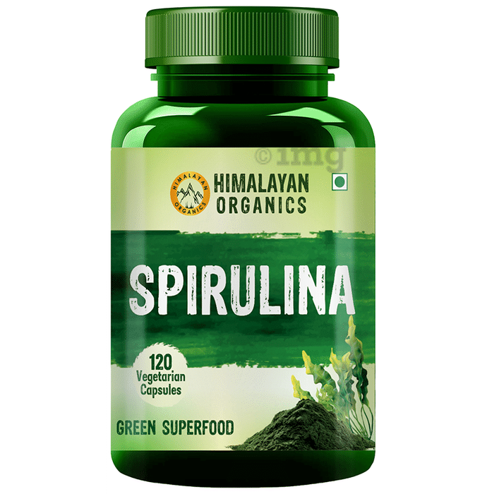 Himalayan Organics Spirulina Vegetarian Capsule