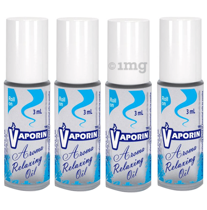 Vaporin Aroma Relaxing Oil Roll On (3ml Each)