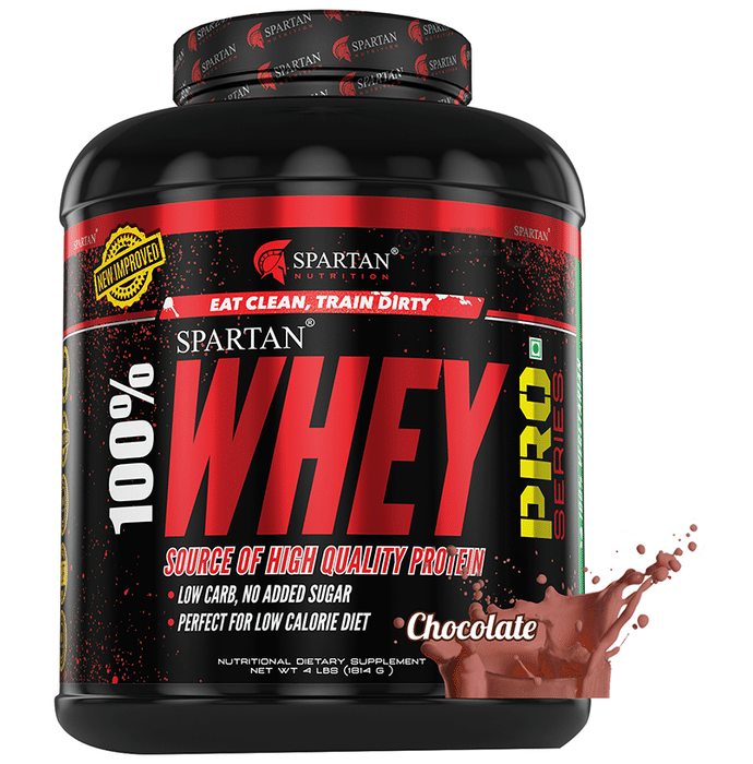 Spartan Nutrition 100% Whey Protein Pro Powder Chocolate