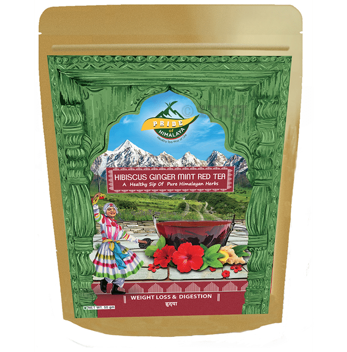Pride Of Himalaya Hibiscus Ginger Mint Red Tea