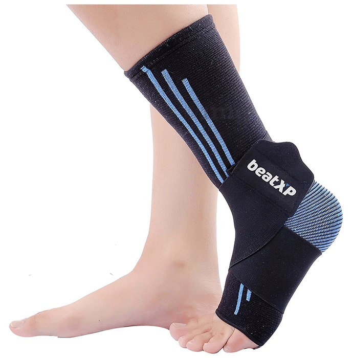 beatXP Ankle Binder Stripes and Checks 1 Pair Small