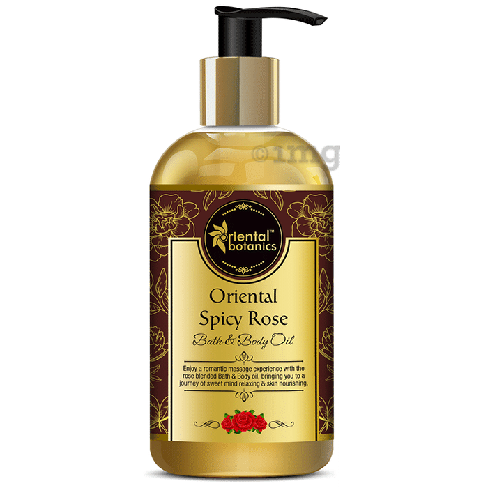 Oriental Botanics Bath & Body Oil with Oriental Spicy Rose