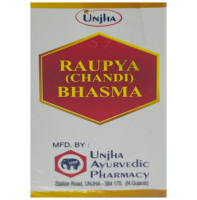 Unjha Raupya (Chandi) Bhasma