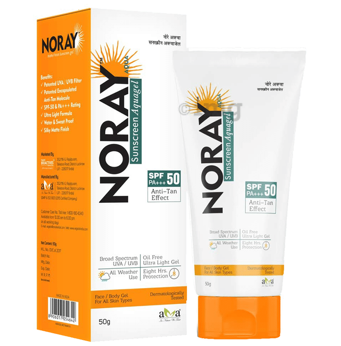 Noray Sunscreen Aquagel SPF 50 PA+++