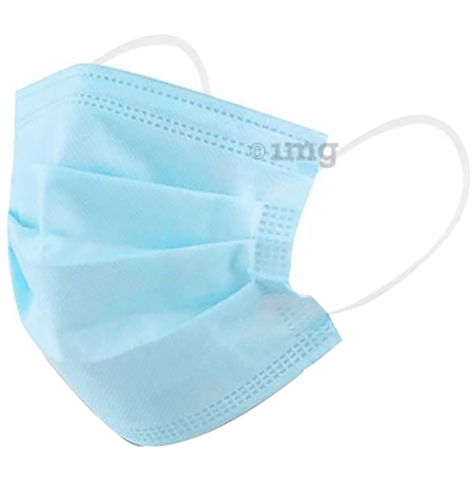 Debonair 3 Ply Protective Face Mask Free Size Blue