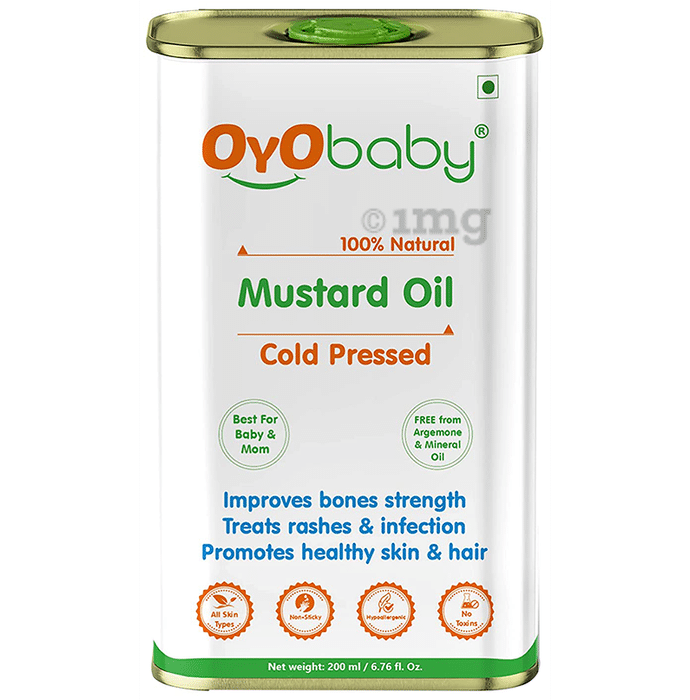 Oyo Baby 100% Natural Cold Pressed Mustard Oil