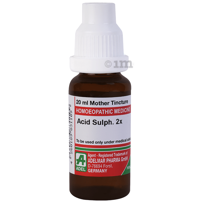 ADEL Acid Sulph. 2X Mother Tincture