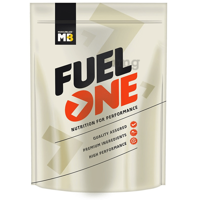 MuscleBlaze MB Fuel One Whey Protein Immunity+ Powder Chocolate