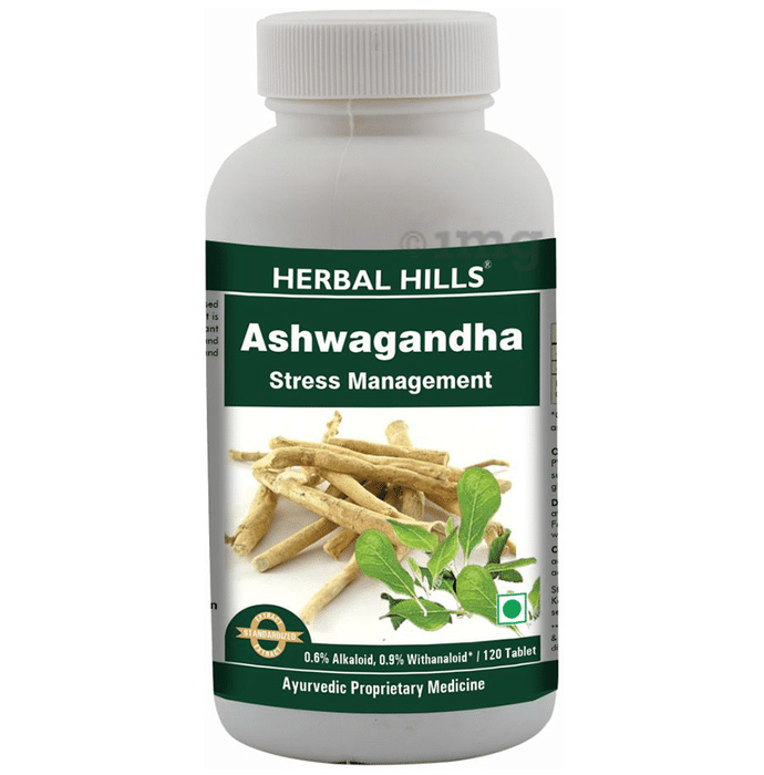 Herbal Hills Ashwagandha Stress Management Tablet