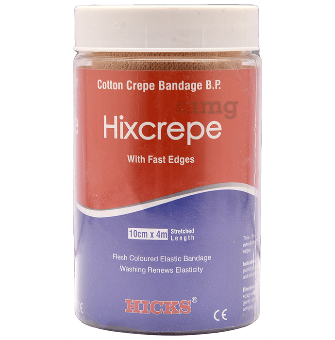Hicks Hixcrepe with Fast Edge Cotton Crepe Bandage 6cm x 4m