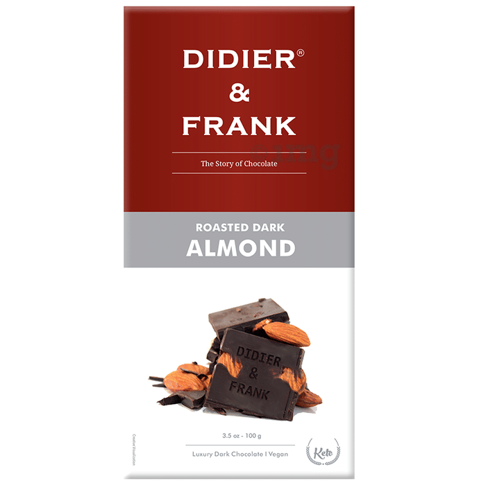 Didier & Frank Roasted Dark Almond Chocolate (100gm Each)