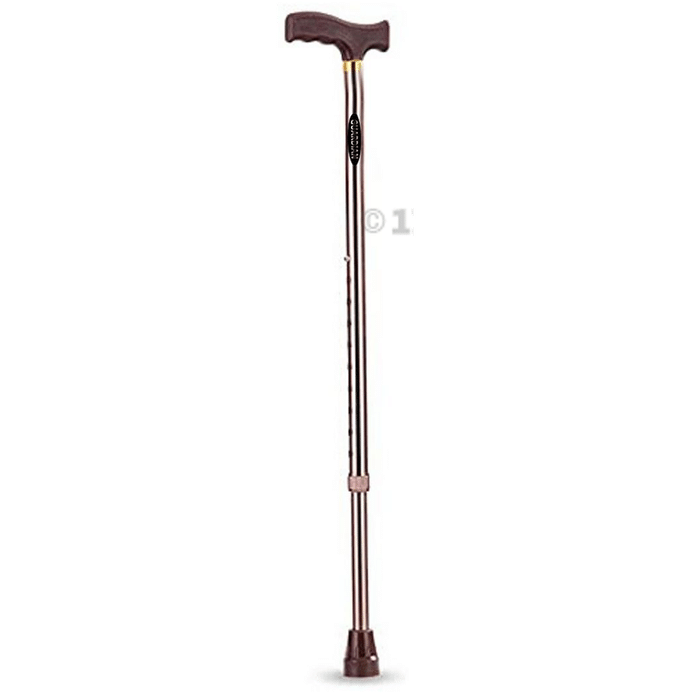 Guardian Adjustable Walking Stick Bronze Aluminium