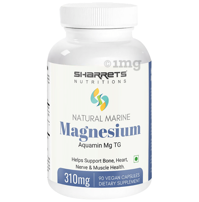 Sharrets Nutritions Natural Marine Magnesium 310mg Vegan Capsule
