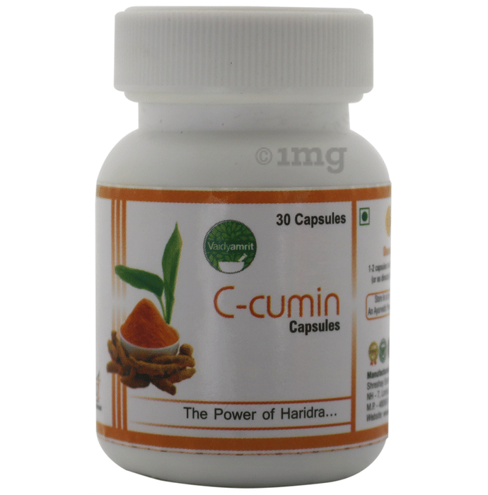 Vaidyamrit CCumin Capsule Buy bottle of 30.0 capsules at best price