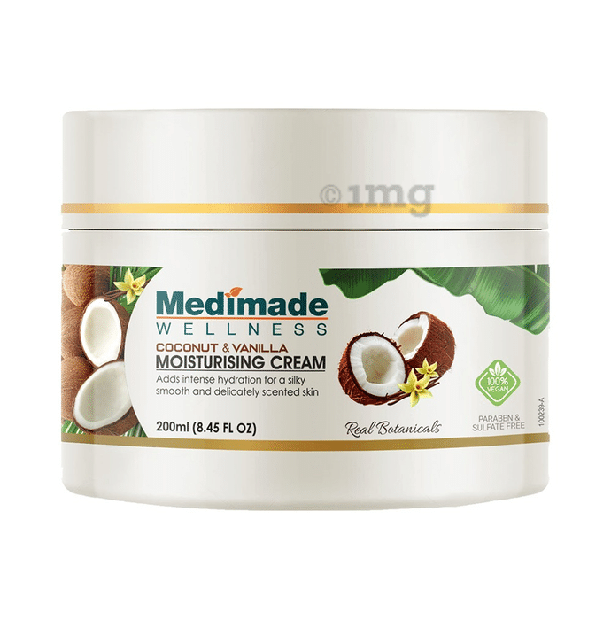 Medimade Wellness Coconut and Vanilla Moisturising Cream