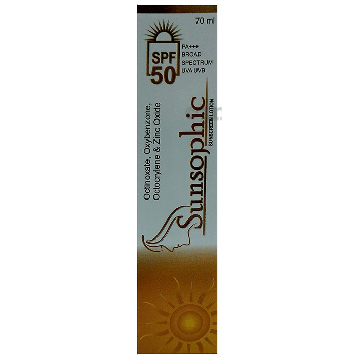 Sunsophic Sunscreen Lotion SPF 50 PA+++