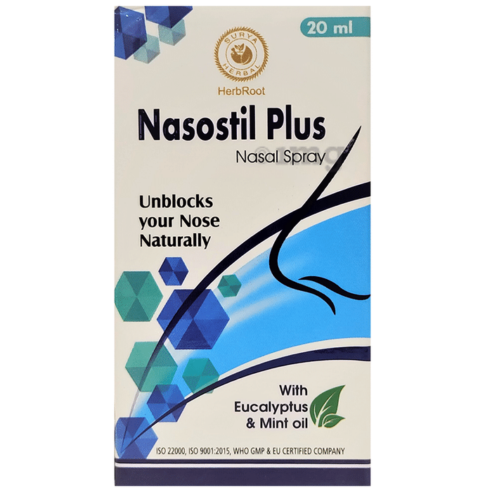 Surya Herbal HerbRoot Nasostil Plus Nasal Spray
