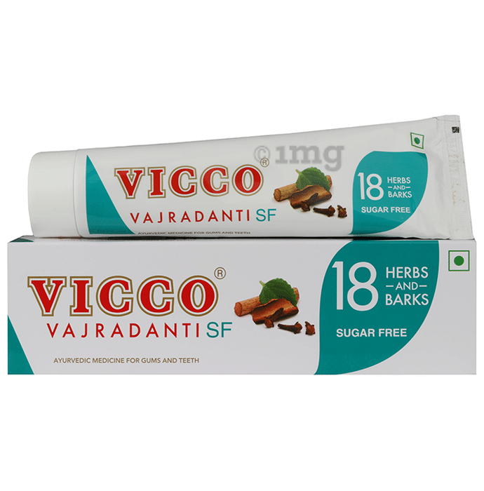 Vicco Vajradanti Ayurvedic Medicine for Healthy Gums and Teeth | Sugar Free