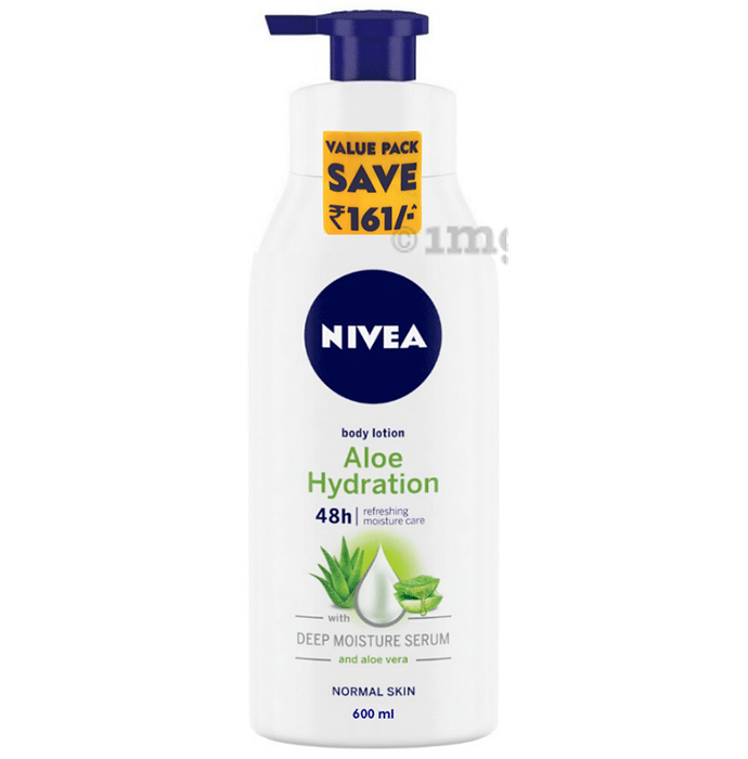 Nivea Aloe Hydration Body Lotion Value Pack for Normal Skin