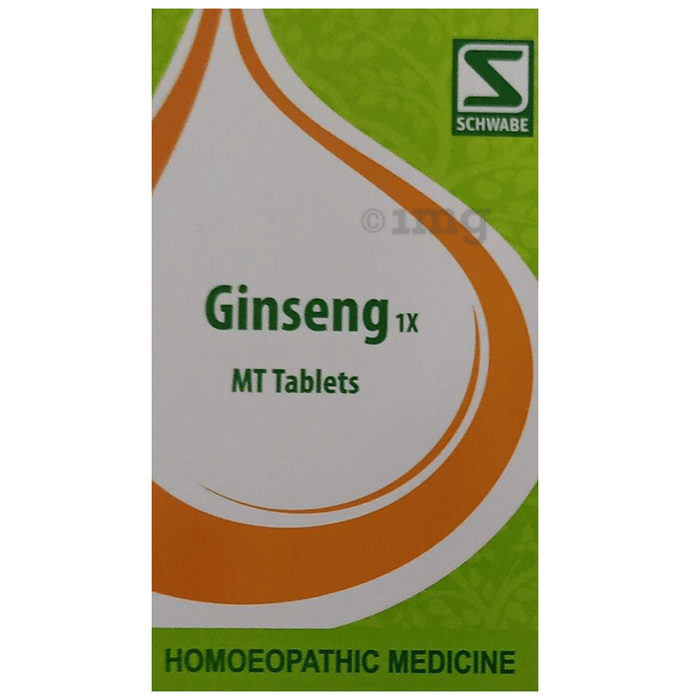 Dr Willmar Schwabe India Ginseng MT Tablet 1X