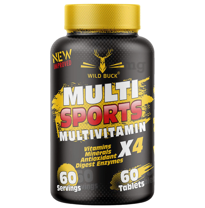 Wild Buck Multi Sports Multivitamin Tablet